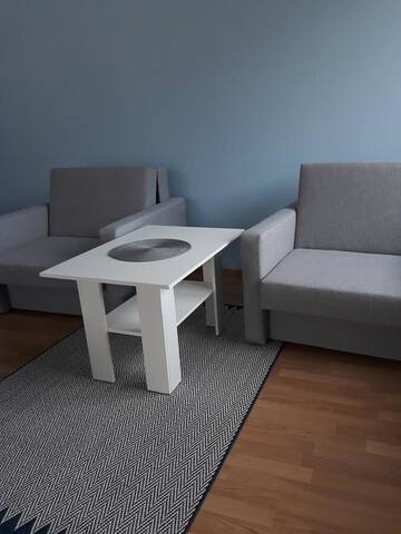 Фото номера Апартаменты с 2 спальнями Апартаменты Apartament przy Parku г. Ланьцут 8