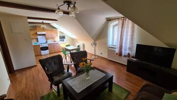 Фото номера Апартаменты с 2 спальнями Апартаменты Apartament przy Walowej г. Ланьцут 51